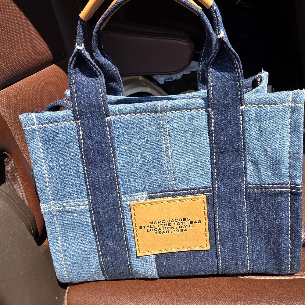 Marc Jacobs Denim Tote Bag